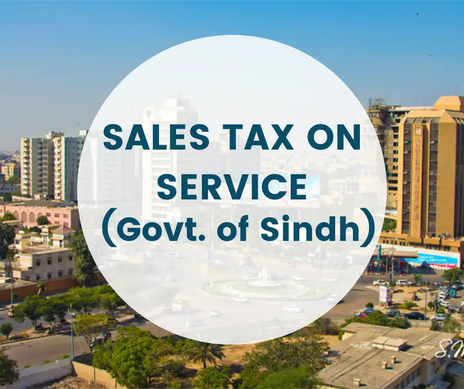 SRB Registration for SST (Sindh Services Tax)-Sindh Revenue Board