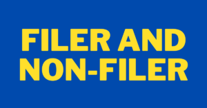 Filer and Non-Filer