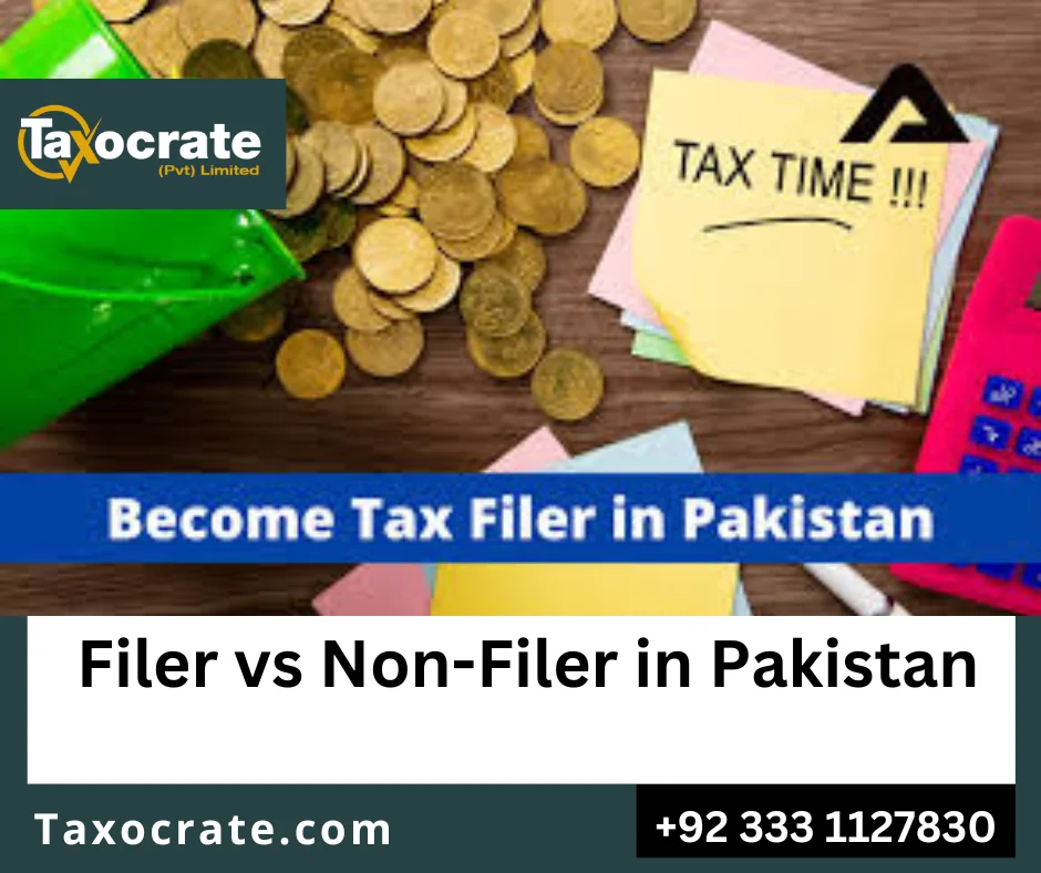 filer vs non filer tax difference Pakistan