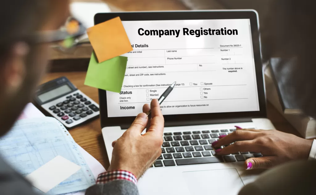 Registration of Company