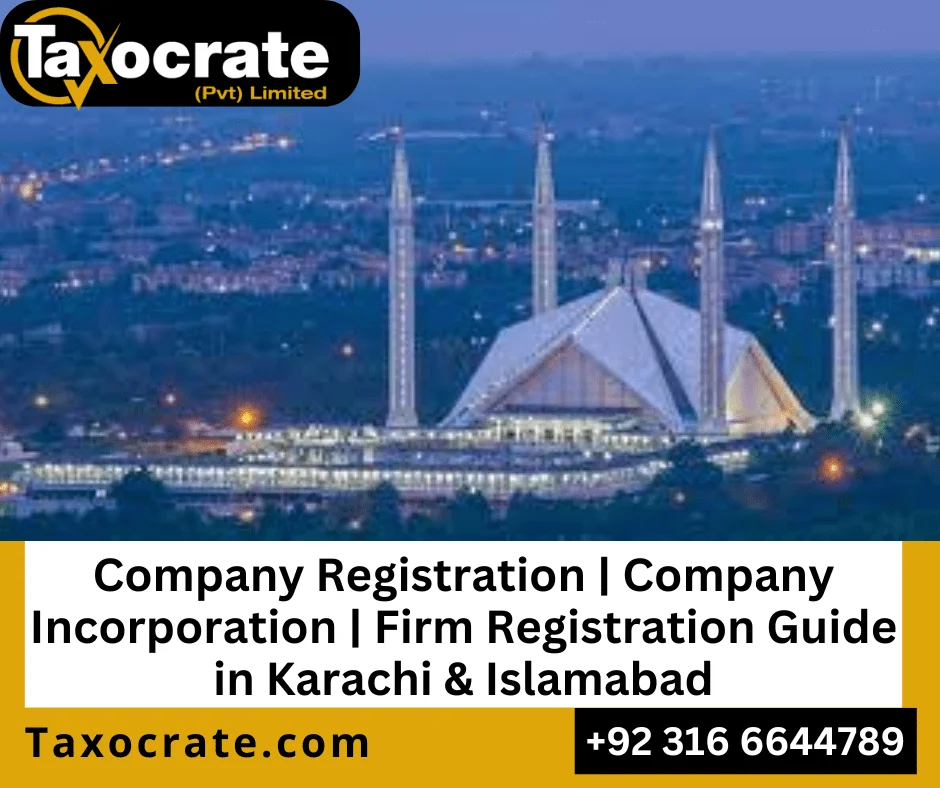 Company registration in Islamabad