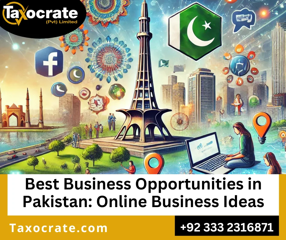 Online business opportunities in Pakistan