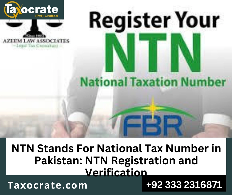 FBR NTN registration