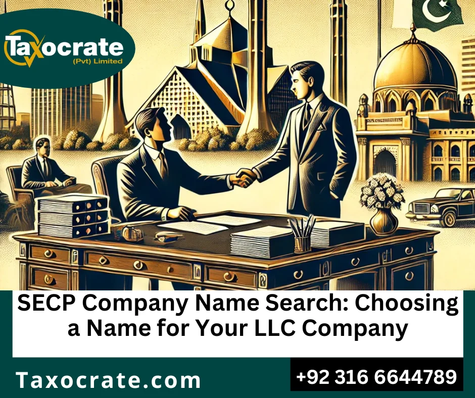 SECP e-services name search