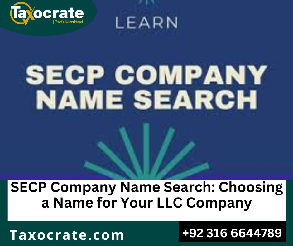 SECP company name search