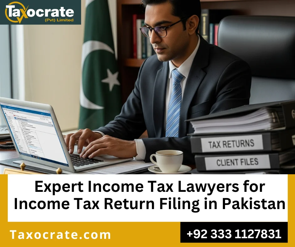 Sales tax return filing lawyers representing businesses in Pakistan
