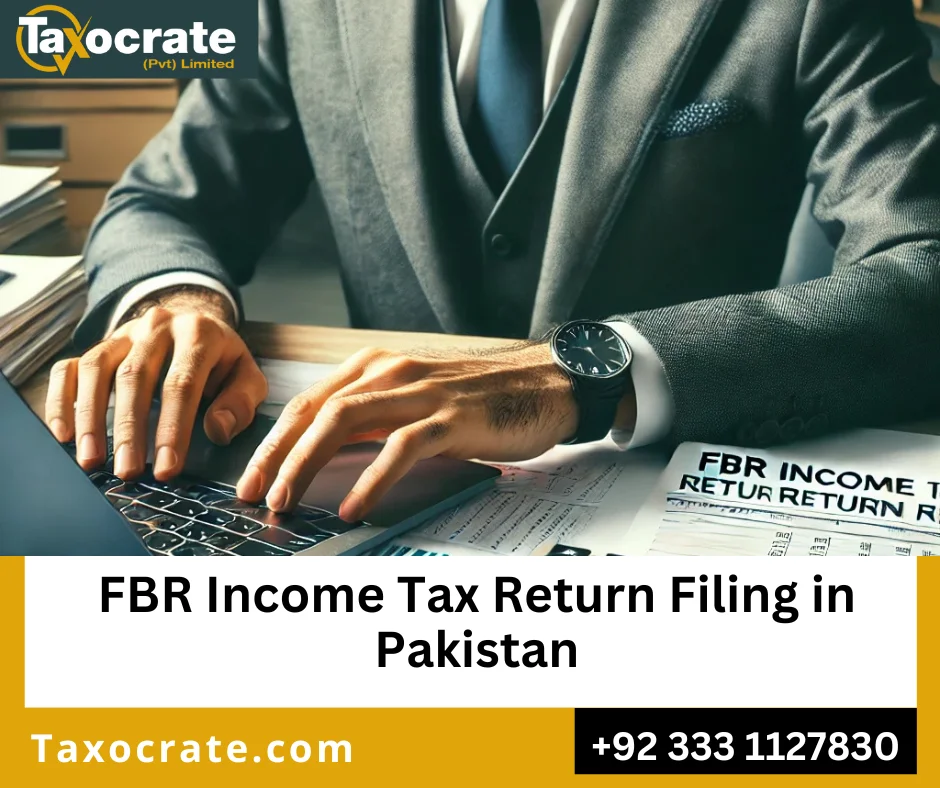 FBR income tax return filing in Pakistan