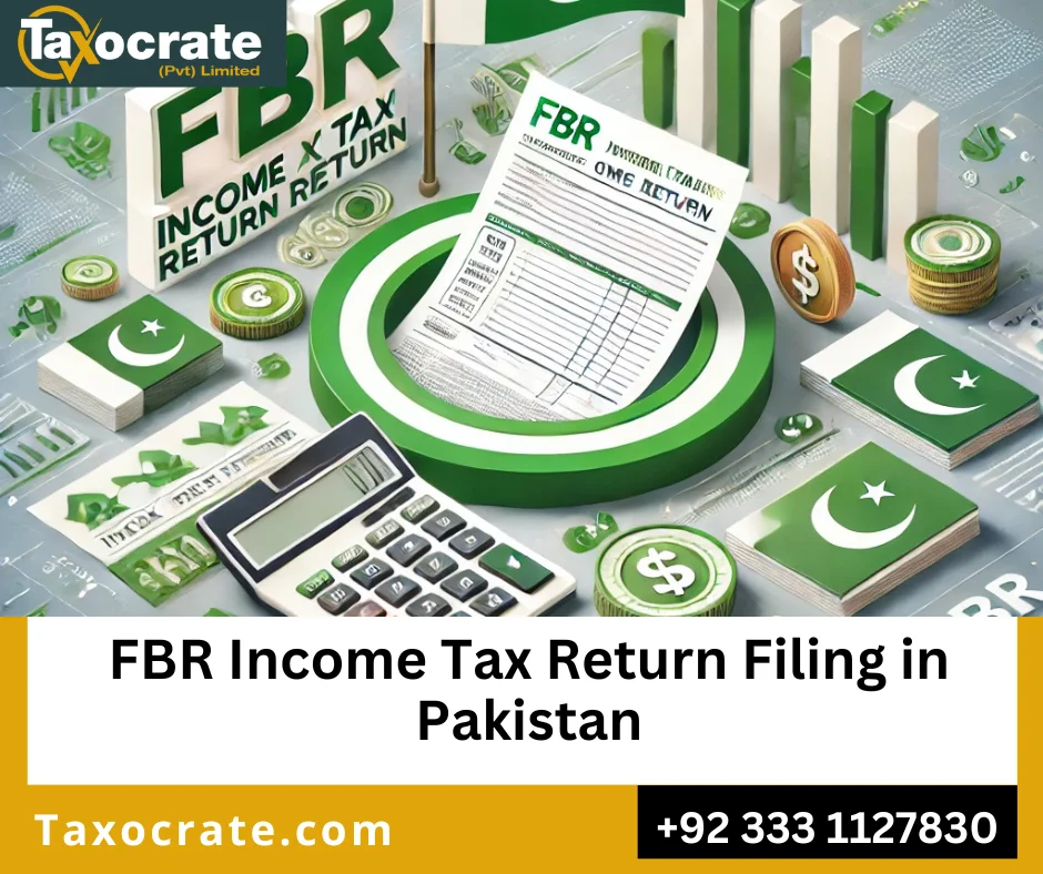 FBR income tax return filing in Pakistan