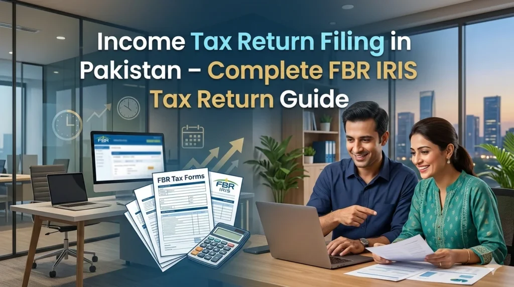 FBR IRIS portal for income tax return filing Pakistan