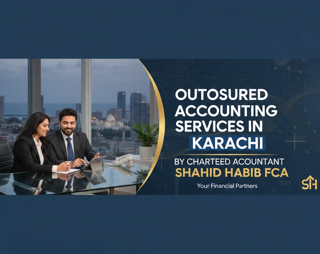 Outsourced accounting services in Karachi supervised by chartered accountant