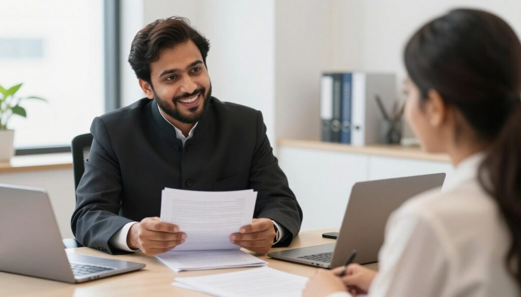 Business consultation answering questions about company registration process in Pakistan