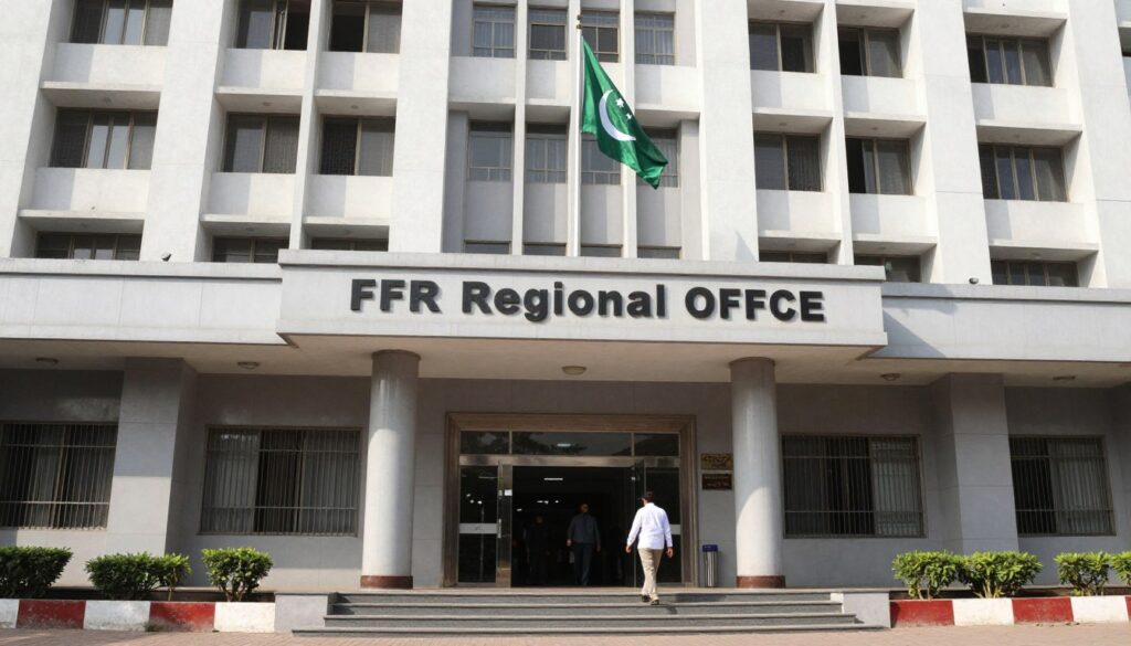 Federal Board Revenue regional office for NTN registration Pakistan physical verification