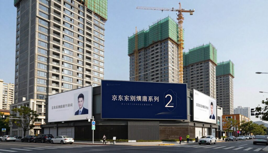 Real estate development project trademark branding