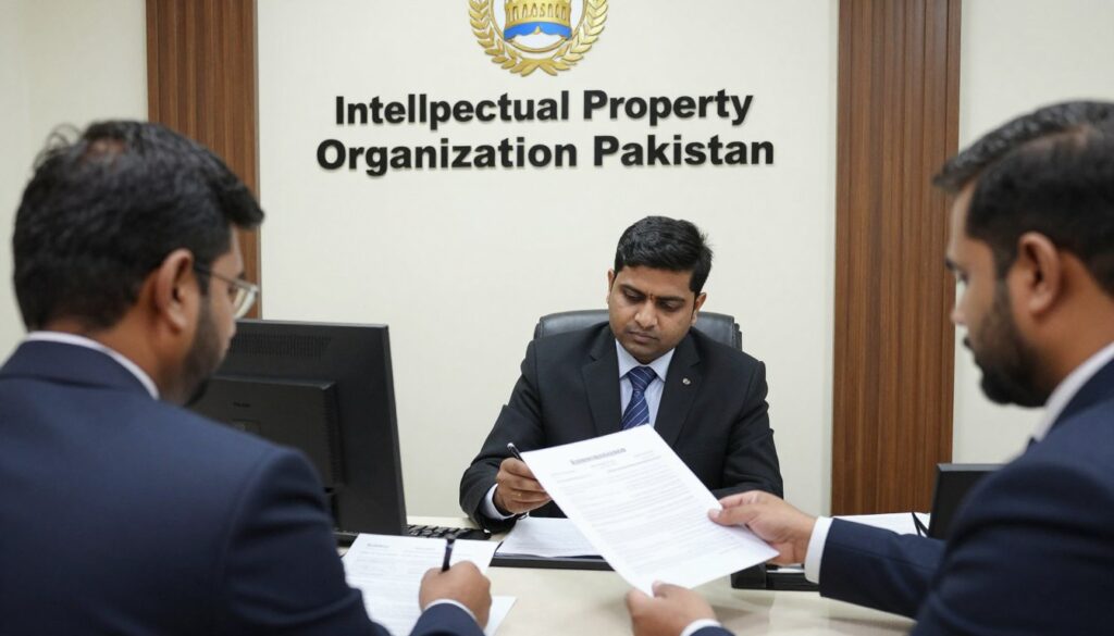 Trademark application filing at IPO Pakistan office